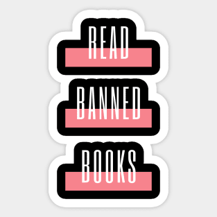 Read Banned Books Sticker